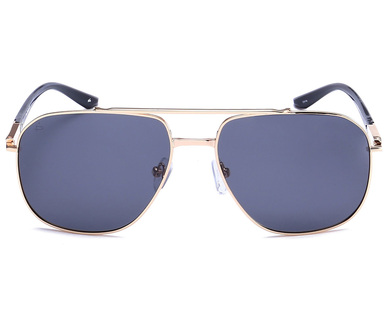 Privé Revaux The Dealer Polarised Sunglasses - Gold | Catch.co.nz