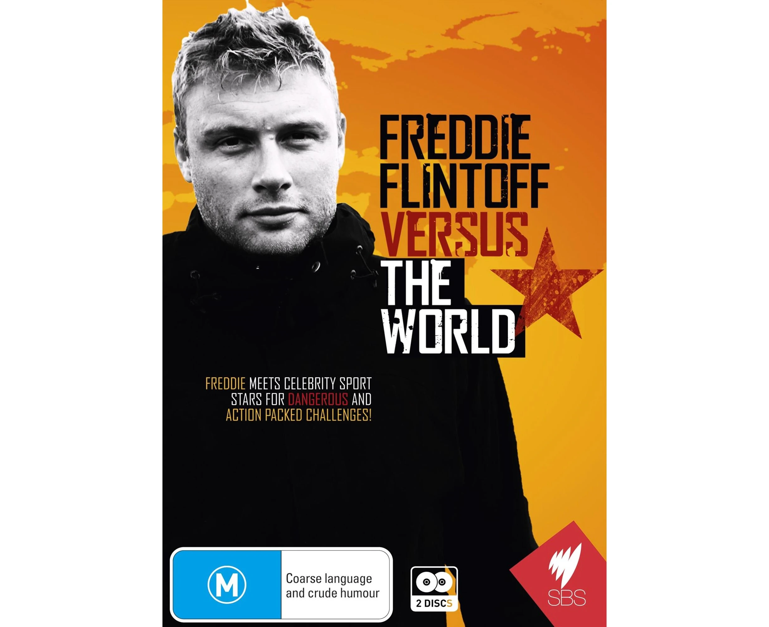 FREDDIE FLINTOFF VS THE WORLD - DVD Series Rare Aus Stock New Region ALL