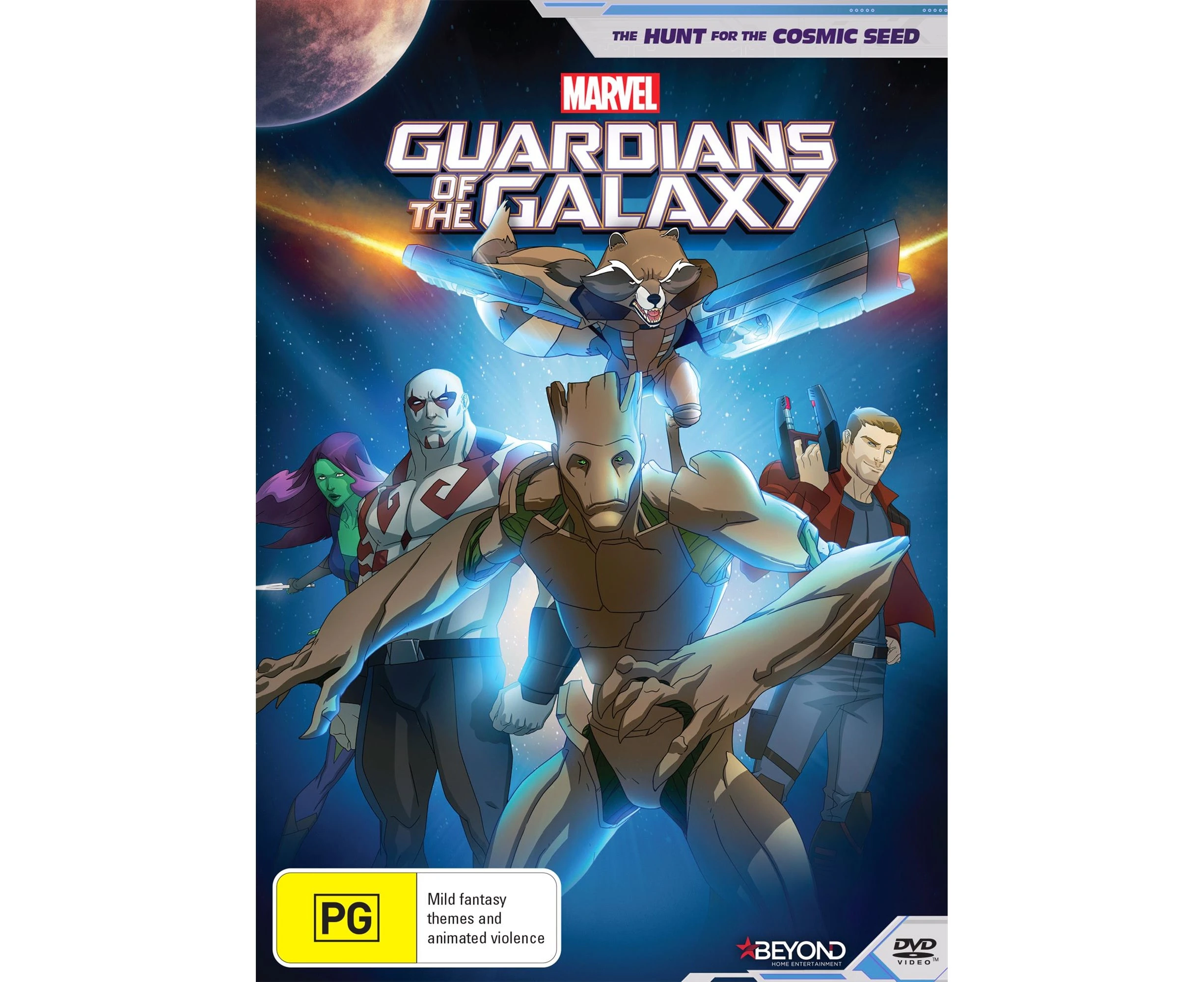 The Guardians Of The Galaxy - Hunt For The Cosmic Seed -DVD Animated New