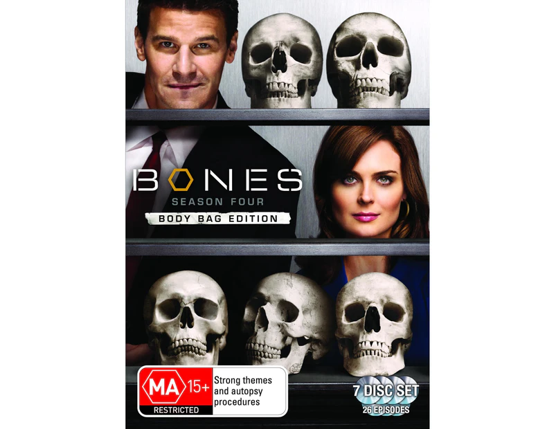 Bones - Season 04 [DVD][2008]