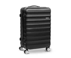 Wanderlite 3pc Luggage Suitcase Trolley Set TSA Travel Hard Case Lightweight Holiday Overseas