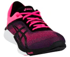 ASICS Women's FuzeX Rush Shoe - Hot Pink/Black/White