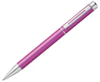 Sheaffer 200 Series Rollerball Pen - Pink/Chrome/Black Ink