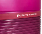 Pierre Cardin 2-Piece 8W Hardcase Luggage Set - Berry