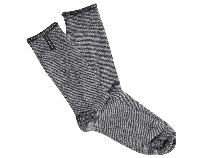 Explorer Men's Size 11-14 Original Wool Socks - Charcoal Marle