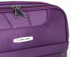 Pierre Cardin 3-Piece 4W Luggage Set - Purple