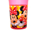 2 x Disney Minnie Mouse 270mL Screw Top Sippy Cup - Pink/Yellow/Multi