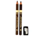 L’oreal Brow Stylist Duet Custom Brow Shaping Pencils 800mg - #335 Medium Brown