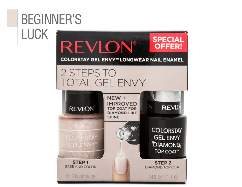 Revlon ColorStay Gel Envy Nail Enamel Duo - #730 Beginner's Luck