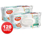 2 x Huggies Ultimate Sensitive Skin Baby Wipes 64pk