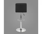 2x PU Leather Swivel Bar stool Gas Lift Adjustable