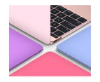Crystal Hardshell Case and Keyboard cover for Apple Macbook Purple