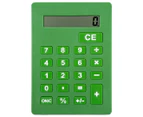 Jumbo A4 Calculator - Green