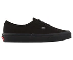 Vans Unisex Authentic Sneakers - Black/Black