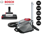 Bosch Relaxx’x ProPerform Bagless Vacuum - Silver/Red/Black