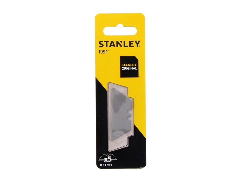 Stanley Replacement Blades 1991 Trim Knife 5 Pack For Light Sheet Material Sharp