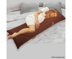 Full Body Support Pillow with 2 Pillow Cases