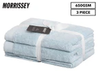 Morrissey Royce 3-Piece Towel Pack - Sky