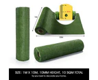Edengrass 1Mx10M 12mm Artificial Grass Synthetic Turf Fake Lawn