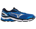 Mizuno Men's Wave Inspire 13 Running Shoe - Strong Blue/Silver/Black