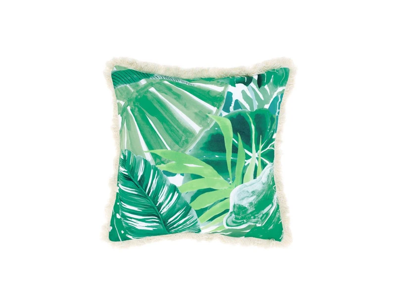 Linen House Martinique  50X50 Cushion Green
