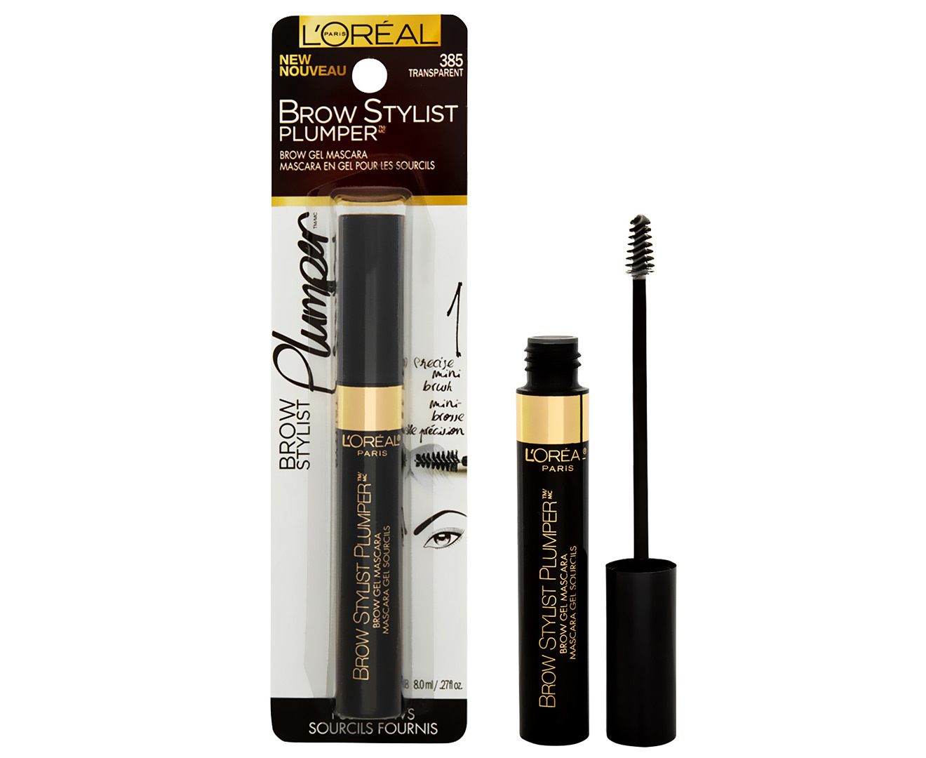 Brow gel transparent