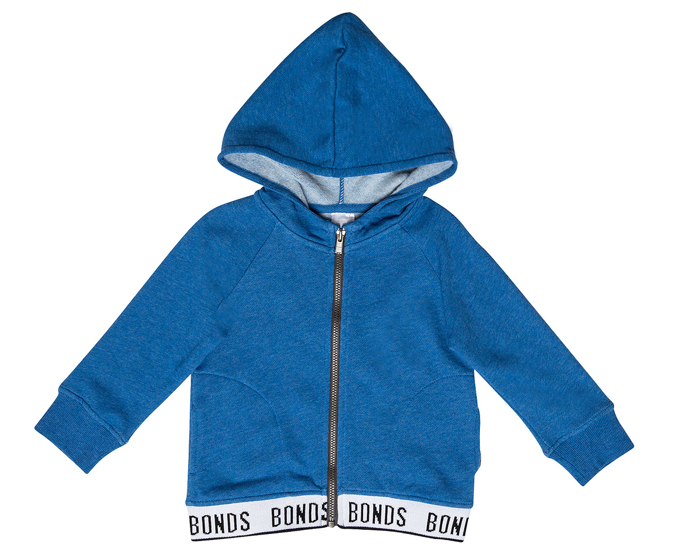 Bonds Baby Logo Signature Hoodie - Blue Grotto Marle | Catch.co.nz
