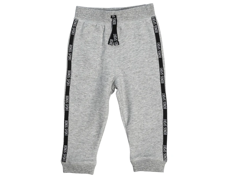 Bonds Baby Cool Sweats Trackie - New Grey Marle