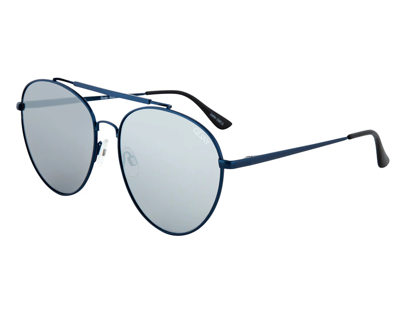 Quay Australia Women's Lickety Split Sunglasses - Black/Silver