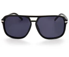 Winstonne Men's Malin Sunglasses - Black/Grey