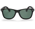 Winstonne Men's Phoenix Polarised Sunglasses - Black/Green