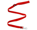 Paw & Claws 2m Adjustable Dog Lead - Red