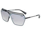 Quay Australia Women's Hall Of Fame Sunglasses - Black/Silver