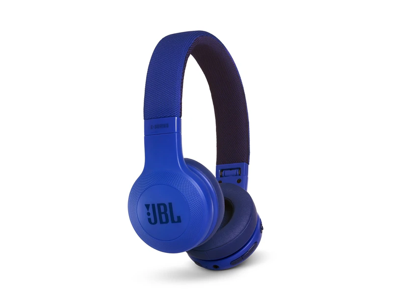 JBL E45BT On-Ear Wireless Headphones Blue