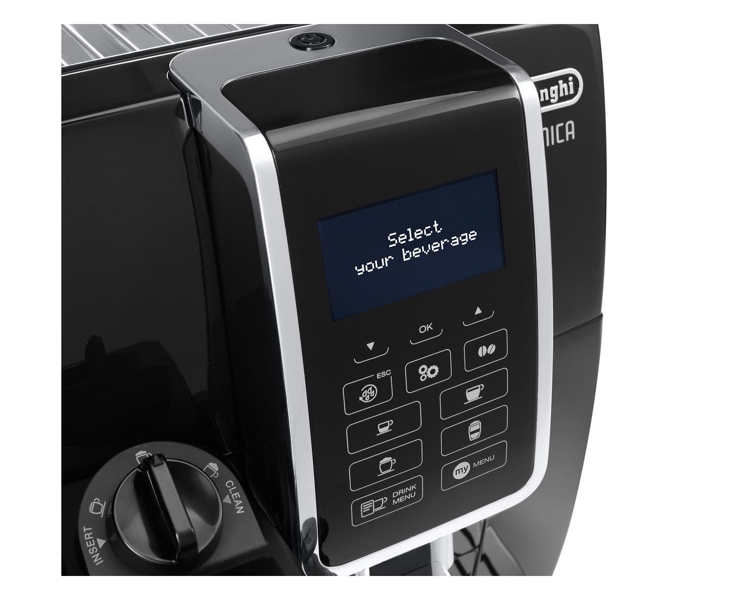 Delonghi ECAM35055B Dinamica Fully Automatic Coffee Maker Milk