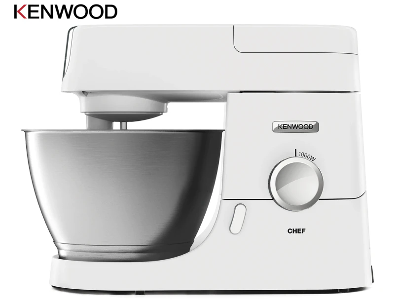Kenwood 4.6L Chef Kitchen Mixer - White KVC3100W
