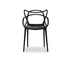 Replica Black Philippe Starck Masters Chair Set of 4