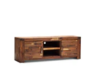 Acacia Reclaimed Wood Style Lowline TV Unit