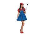 Super Mario Bros Mario Womens Costume