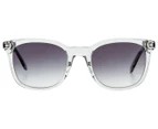 Fossil Cat-Eye 2054/S Sunglasses - Transparent Grey/Black