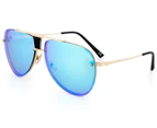 Winstonne Ashford Sunglasses - Gold/Azure Blue 