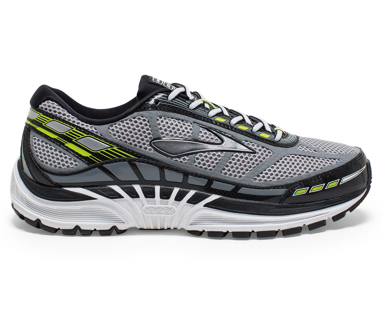 Brooks Men's Dyad 8 Wide Fit Running Shoe - Riverrock/Black/Nightlife ...