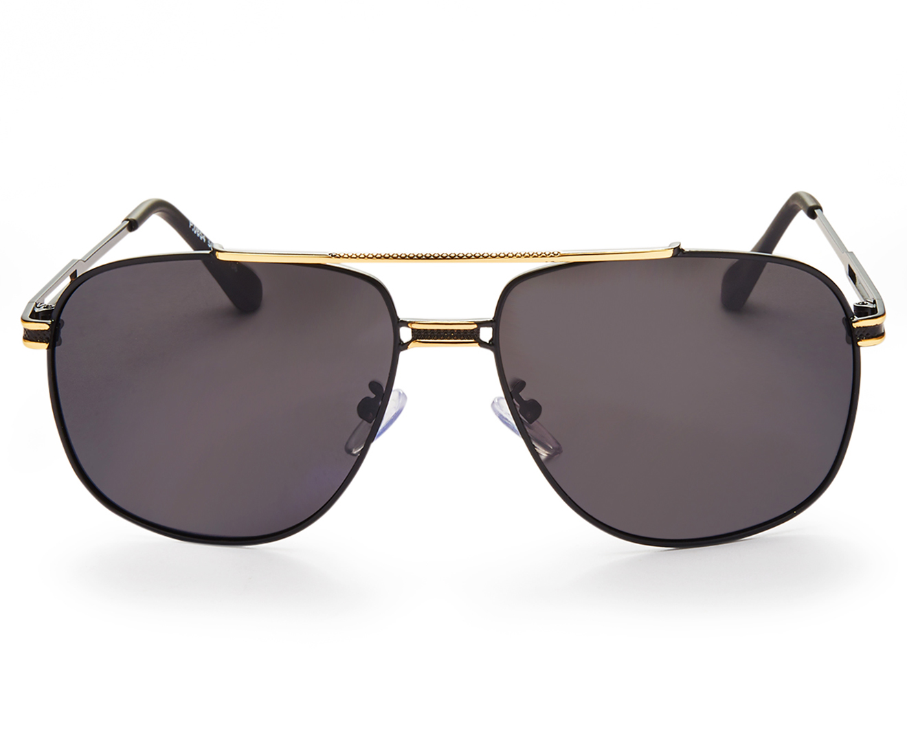 Winstonne Bentley Polarised Sunglasses - Black/Gold | GroceryRun.com.au
