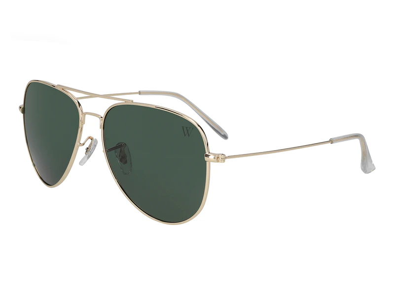 Winstonne Kenzo Polarised Sunglasses - Gold/Green