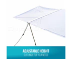 2.5m x 3m Awning Roof Top Tent + Extension Camping Trailer 4WD 4X4 Car Rack