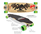 Adrenalin Dragonwolf Downhill 36x10 Complete Skateboard