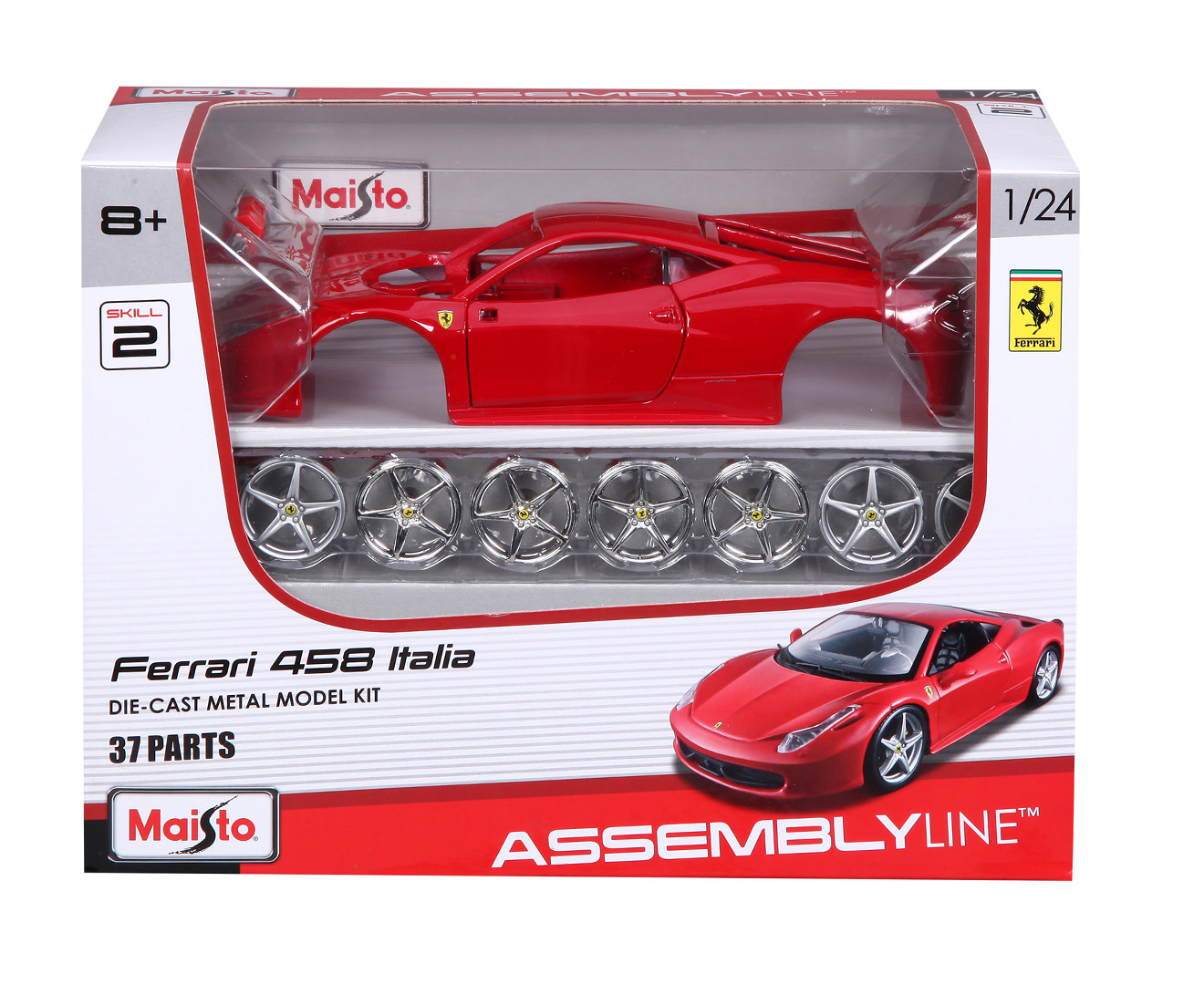 Maisto Assembly Line 1:24 Ferrari 458 Italia Model Car Kit | Catch.com.au