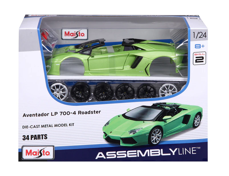 Maisto Assembly Line 1:24 Lamborghini Aventador Model Car Kit  