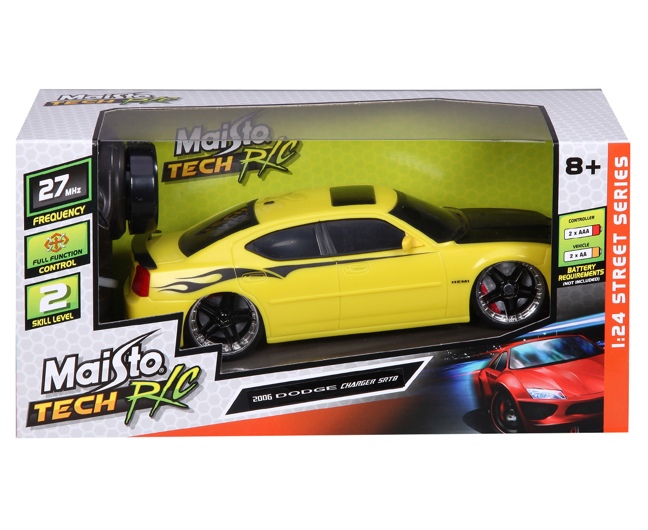 Maisto 1:24 Dodge Charger Remote Control Car 