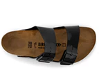 Birkenstock Unisex Arizona Regular Fit Sandals - Patent Black
